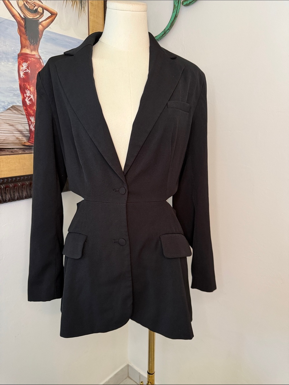 Future Collective cutout blazer/dress